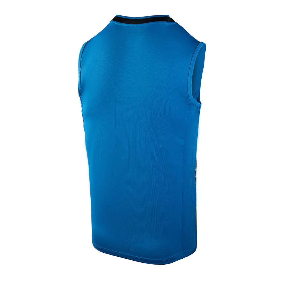 YONEX V NECK MEN SLEVELESS ACTIVE33 2549 - IMPERIAL BLUE