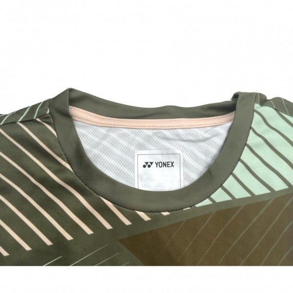 YONEX ROUND NECK SHIRT 2893 OLIVINE