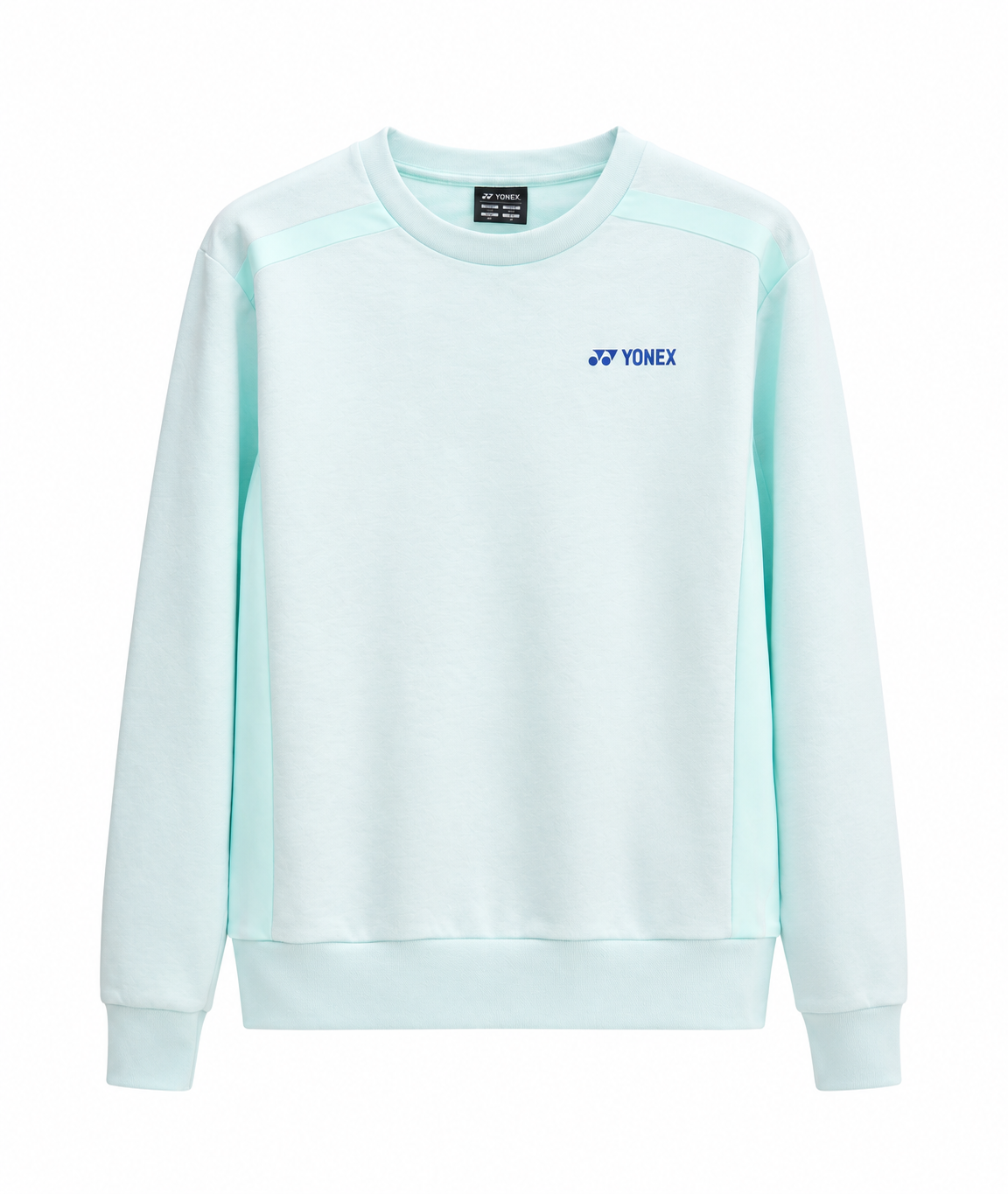 YONEX UNISEX ROUND NECK SWEAT SHIRT 30120EX - ICE BLUE