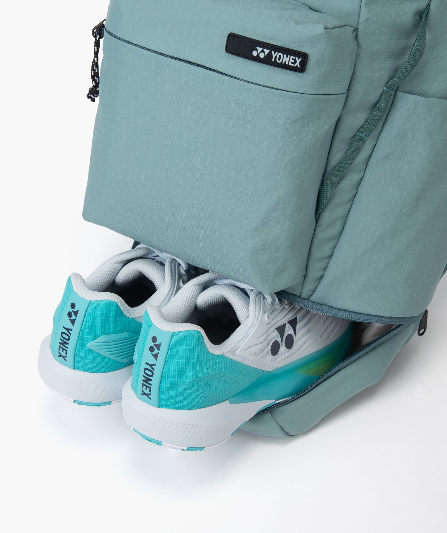 YONEX COMPACT BACKPACK - SMOKE GREEN