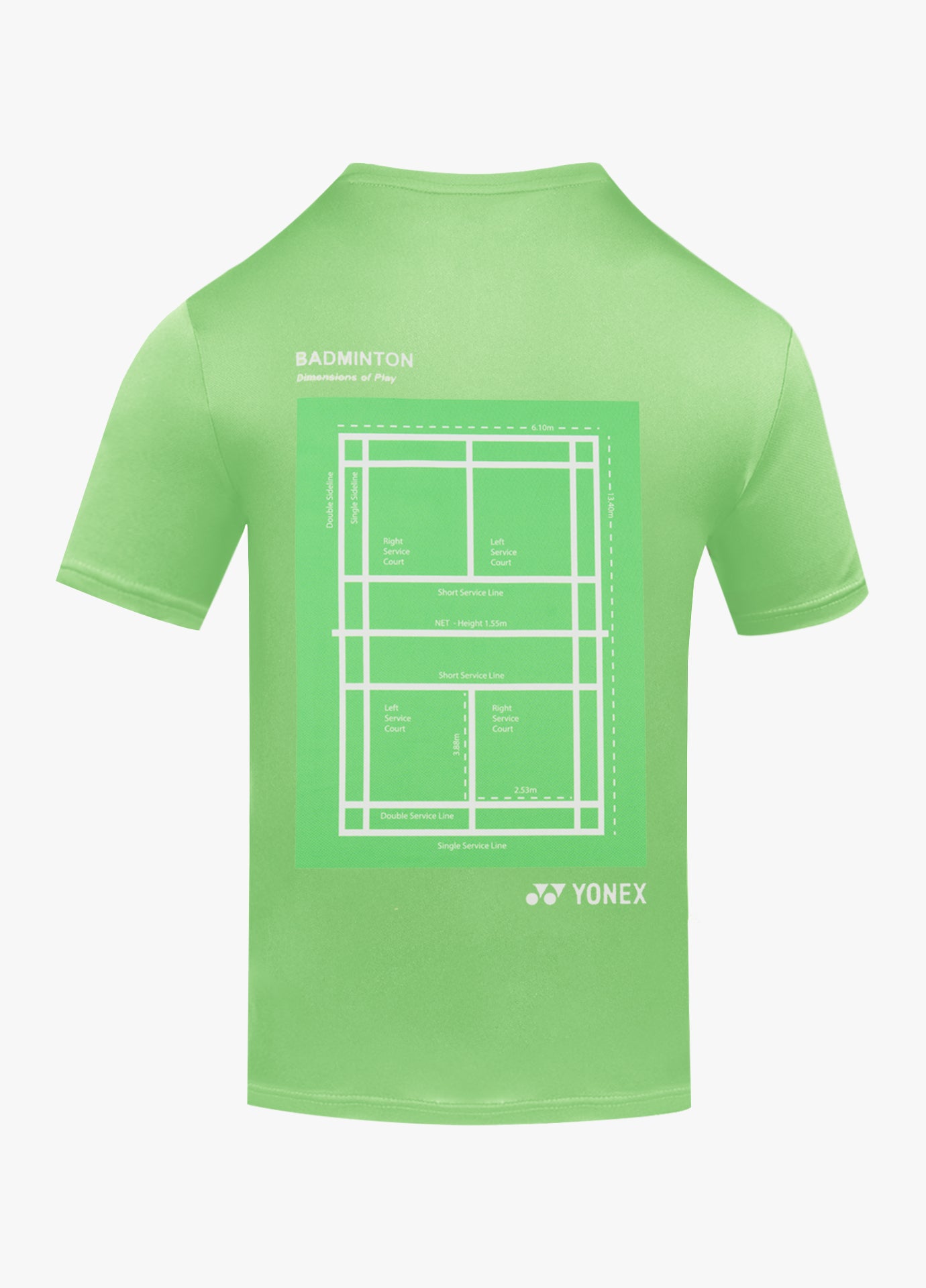 YONEX ROUND NECK SHIRT 3281 - NILE GREEN
