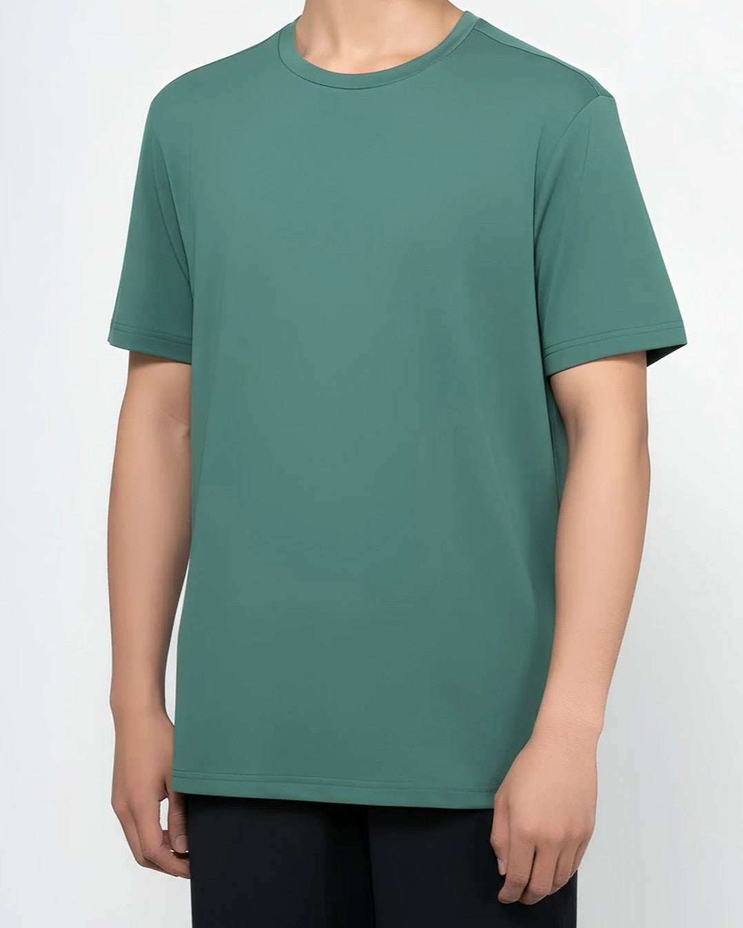 YONEX ROUND NECK SHIRT 3114 - SMOKE PINE
