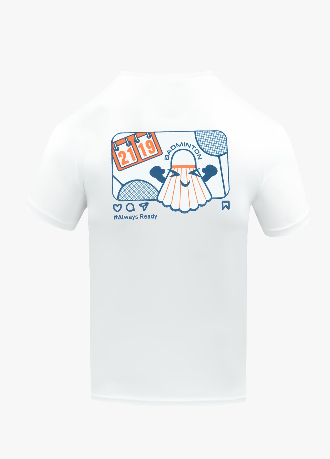 YONEX ROUND NECK SHIRT 3175 - WHITE