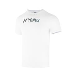 YONEX ROUND NECK SHIRT 2527 WHITE / SILVER