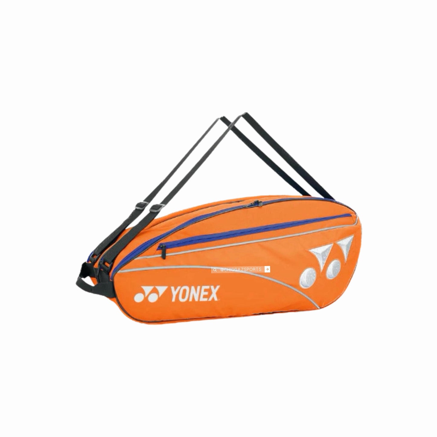 YONEX RACQUET BAG 23426EX-SR ORANGE/DARK BLUE BT6 (NO LOGO)
