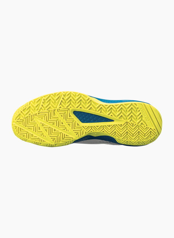 YONEX PICKLEBALL TENNIS SHOE POWER CUSHION LUMIO 4 UNISEX - WHITE/OCEAN BLUE