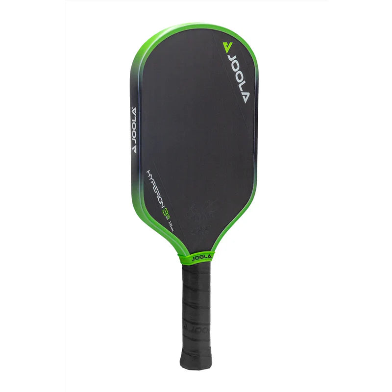JOOLA BEN JOHNS HYPERION 3S BLK GREEN PICKLEBALL PADDLE - 16MM
