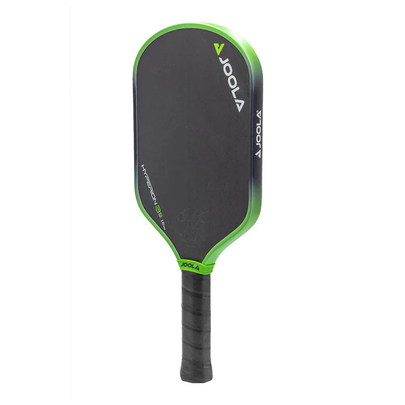 JOOLA BEN JOHNS HYPERION 3S BLK GREEN PICKLEBALL PADDLE - 16MM