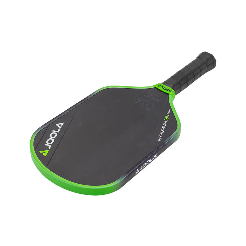 JOOLA BEN JOHNS HYPERION 3S BLK GREEN PICKLEBALL PADDLE - 16MM