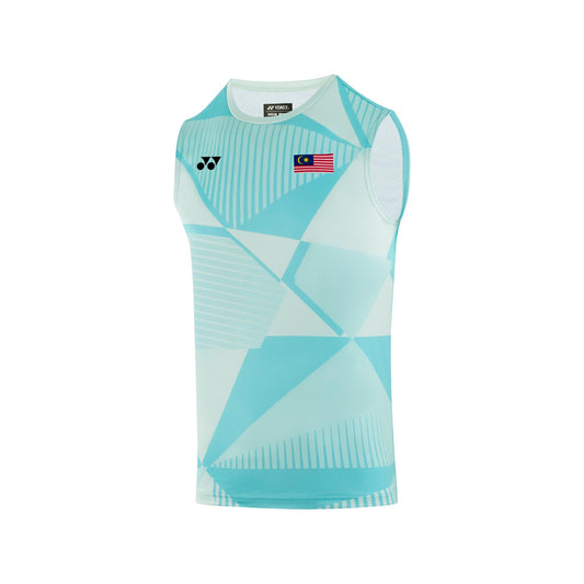 YONEX MALAYSIA MASTER 25 PLAYER SOUVENIR SLEEVELESS SHIRT YOB25161EX - CLEAR MINT