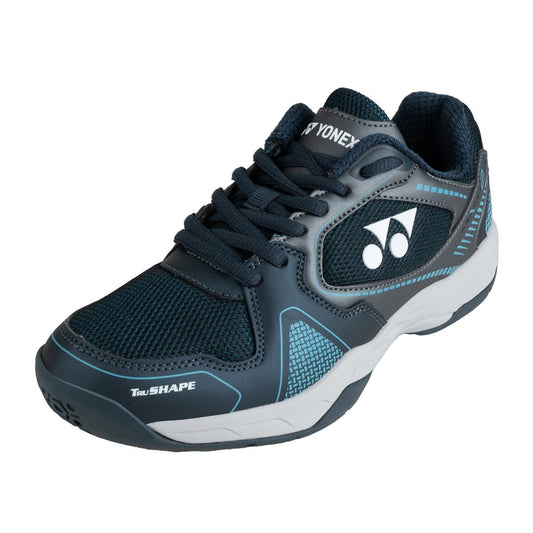 YONEX BADMINTON SHOE MACH 2 DARK GRAPHITE/AQUATIC BLUE