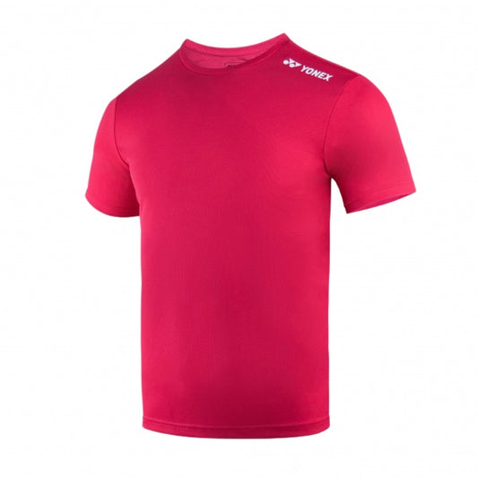 YONEX UNISEX ROUND NECK SHIRT 2791 VIVA MAGENTA