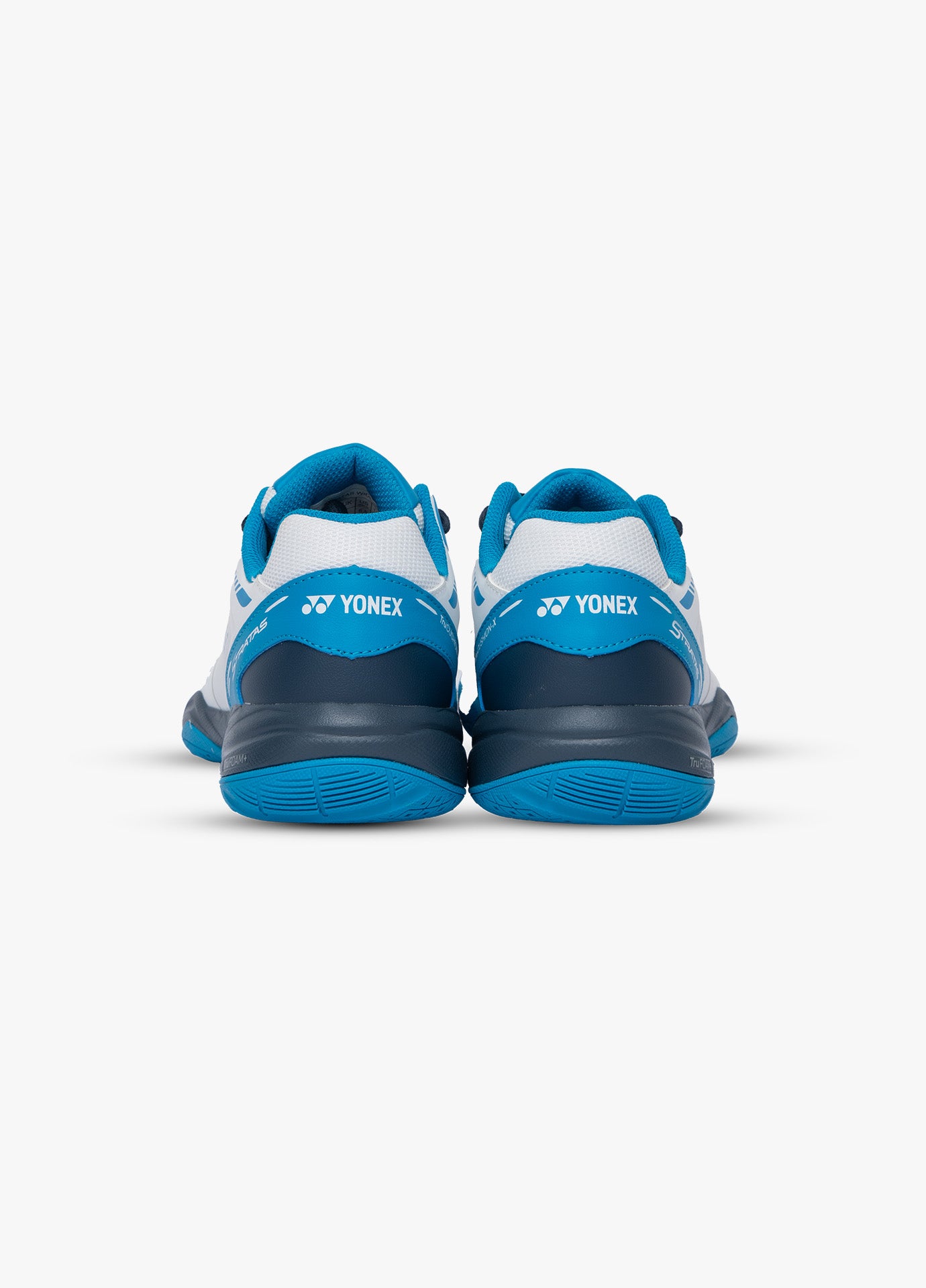 YONEX BADMINTON SHOES STRATAS WIDE - WHITE / OCEAN BLUE
