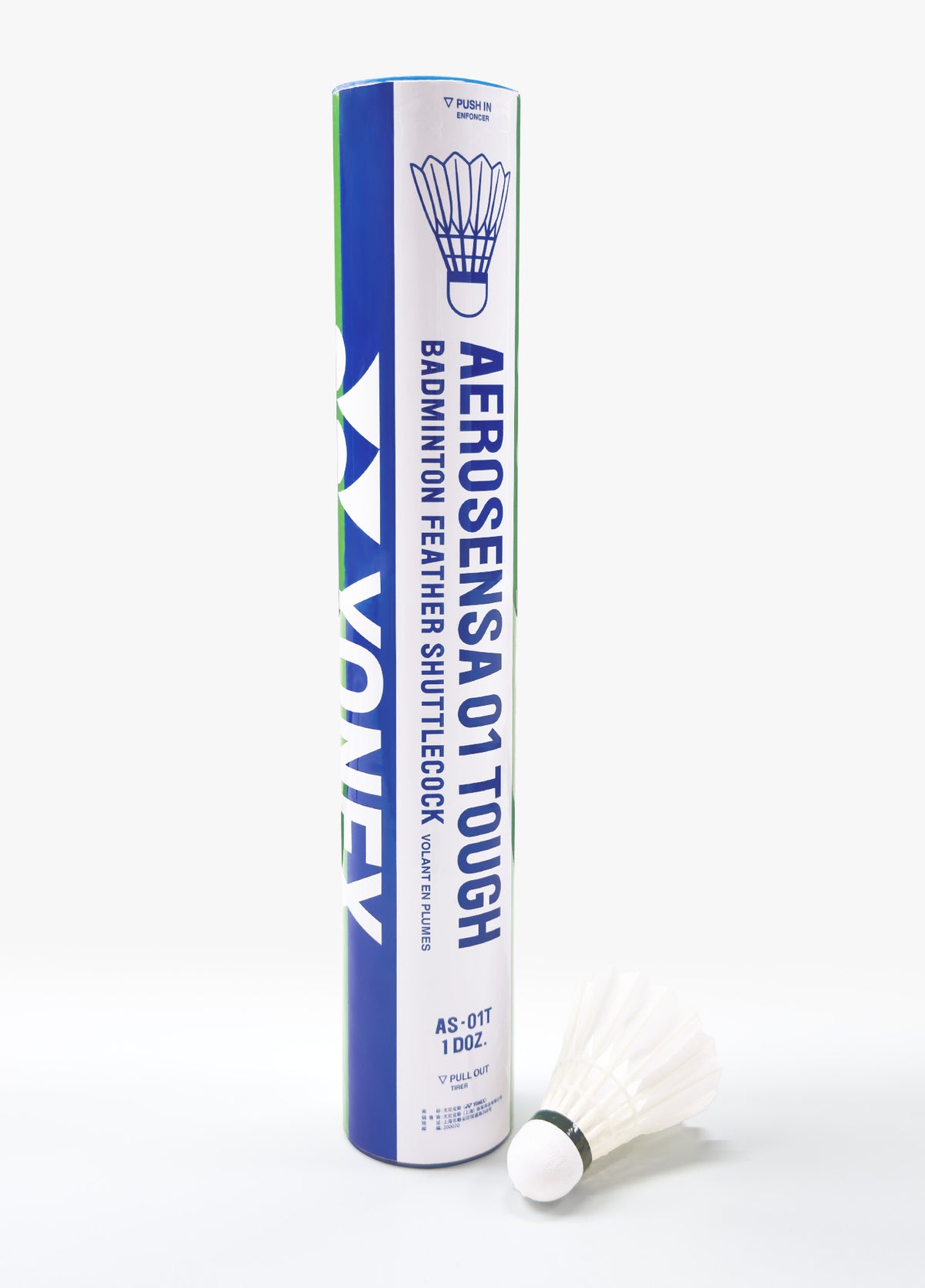 YONEX SHUTTLECOCK AEROSENSA 01 TOUGH