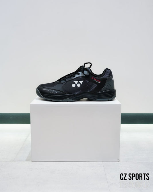 YONEX COURT FLOW BADMINTON SHOE - BLACK/VOLCANISH ASH