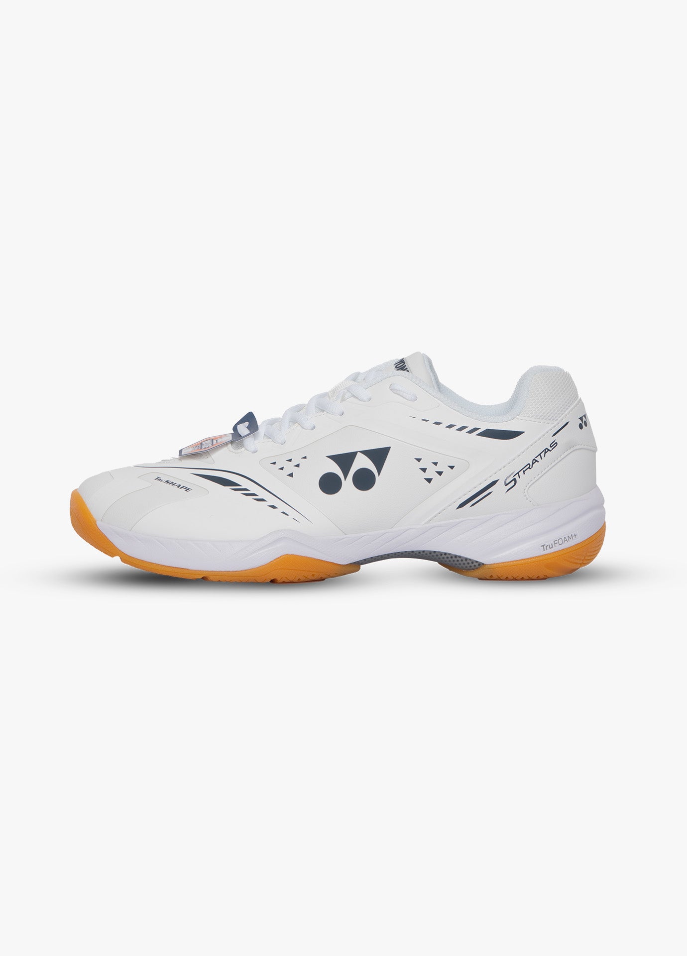 YONEX BADMINTON SHOES STRATAS MEN & WIDE - WHITE / DARK INDIGO