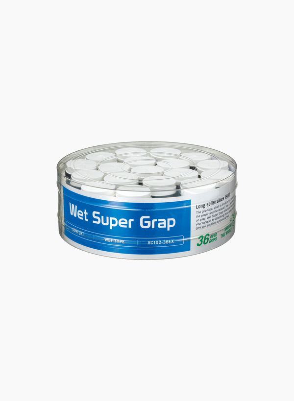 YONEX GRIP AC102 EX (36pcs) OVERGRIP - WHITE