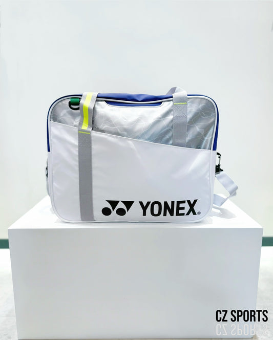 YONEX CLUB COMPACT BAG BA52511EX - WHITE/BLUE (207)