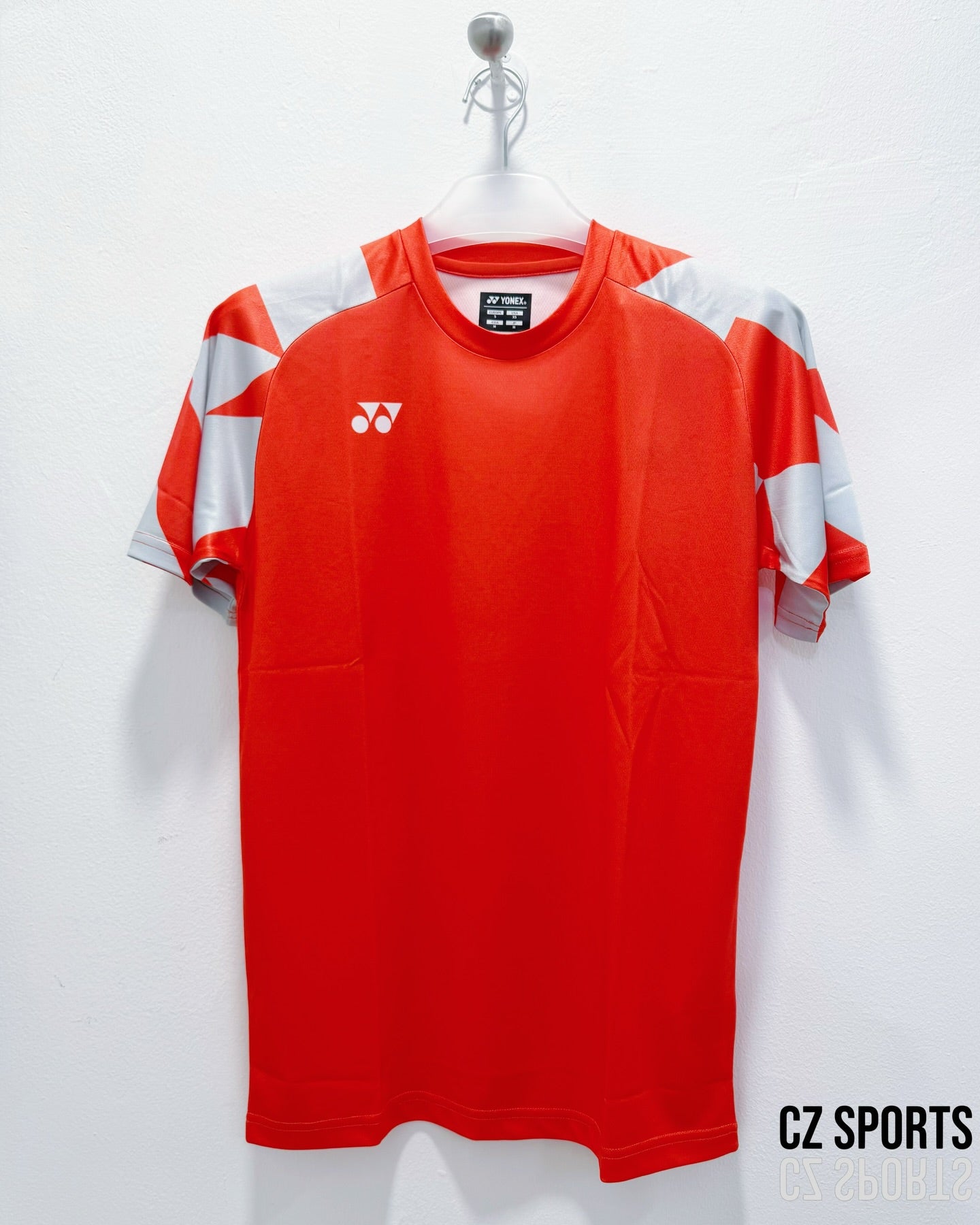 YONEX UNISEX ROUND NECK T-SHIRT 16860EX - CYBER ORANGE