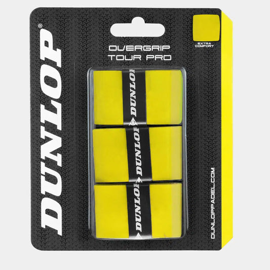 DUNLOP OVERGRIP TOUR PRO - YELLOW