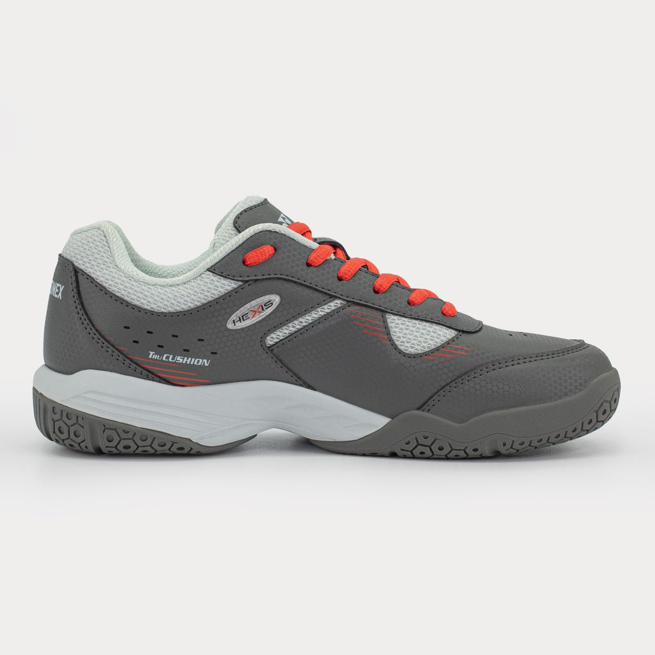 YONEX BADMINTON SHOES HEXIS (DUSTY OLIVE/HOT CORAL)