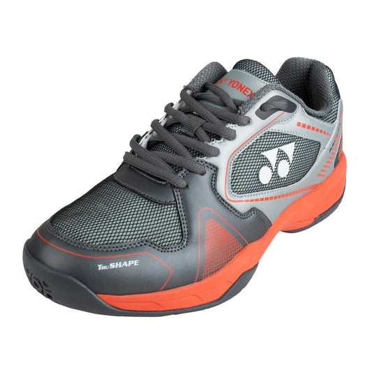 YONEX BADMINTON SHOE MACH 2 GREY / BRIGHT ORANGE