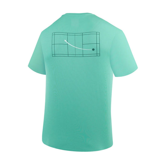 YONEX ROUND NECK SHIRT 2863 BLUE TURQUOISE