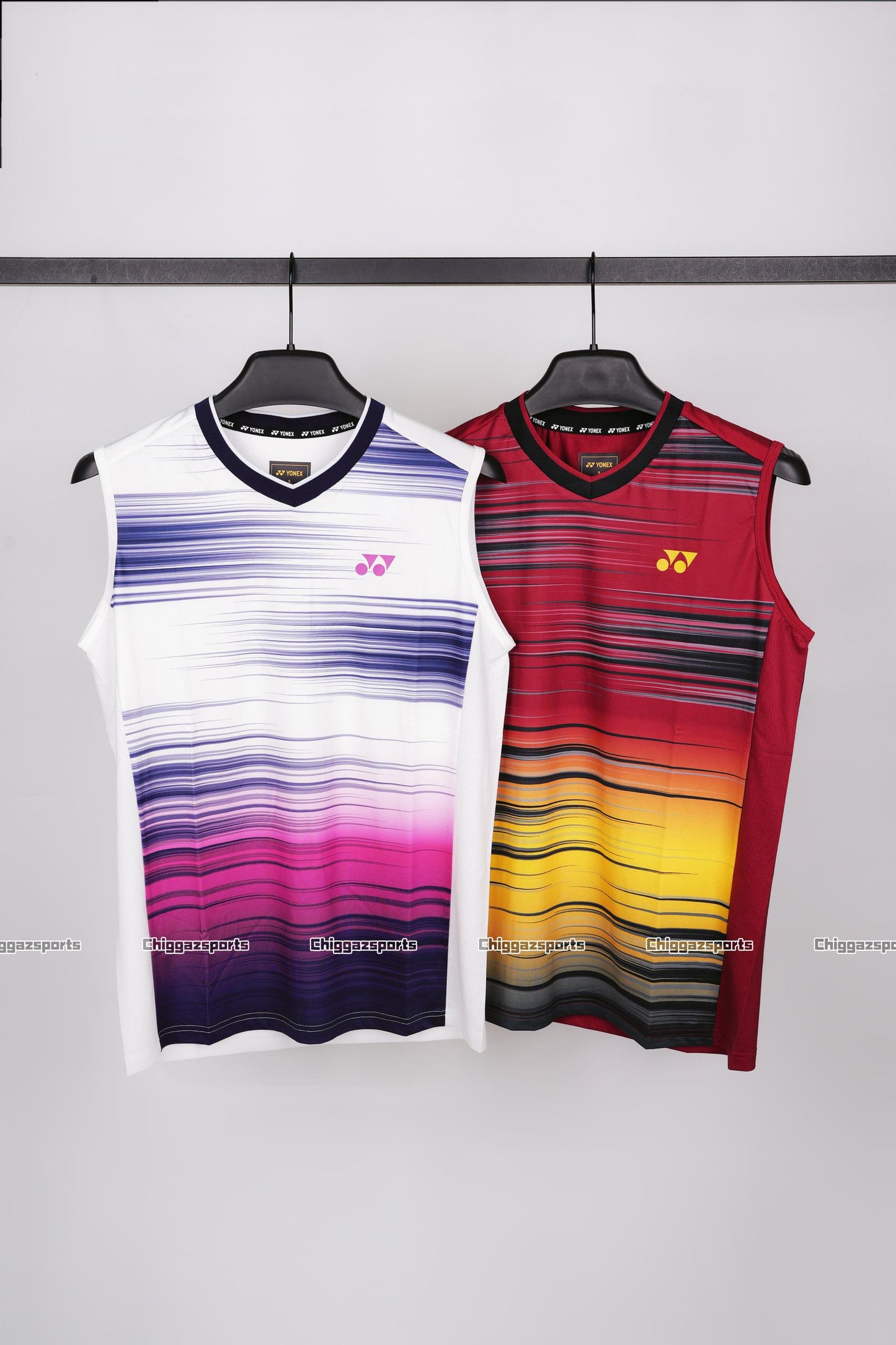 YONEX V NECK MEN SLEVELESS ACTIVE33 - 2549 (4 COLORS)