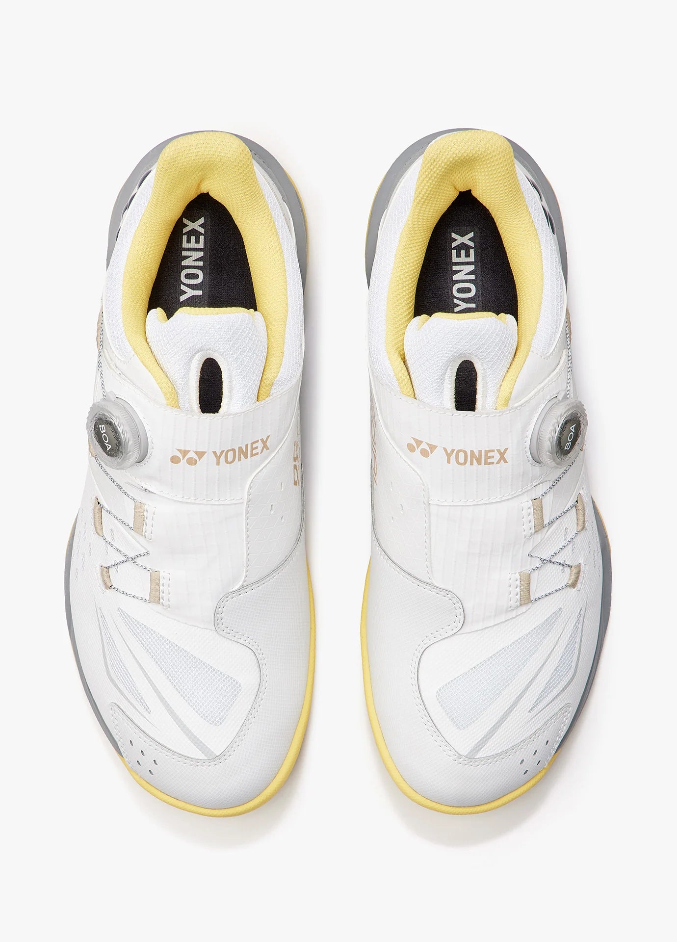YONEX POWER CUSHION 88 DIAL UNISEX - WHITE YELLOW