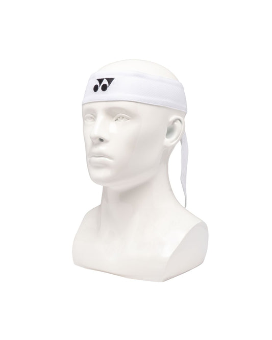 YONEX MALAYSIA MASTER 26 TIE HEAD BAND - WHITE