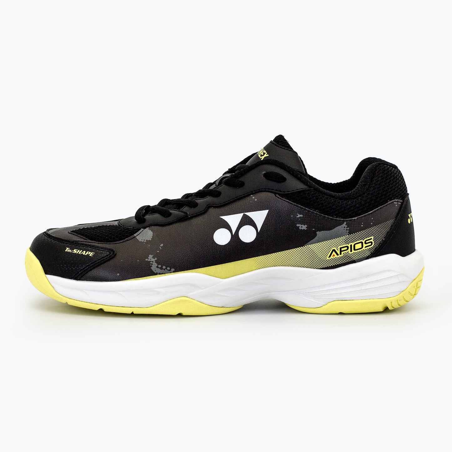 YONEX APIOS BADMINTON SHOES (BLACK/NEON YELLOW)