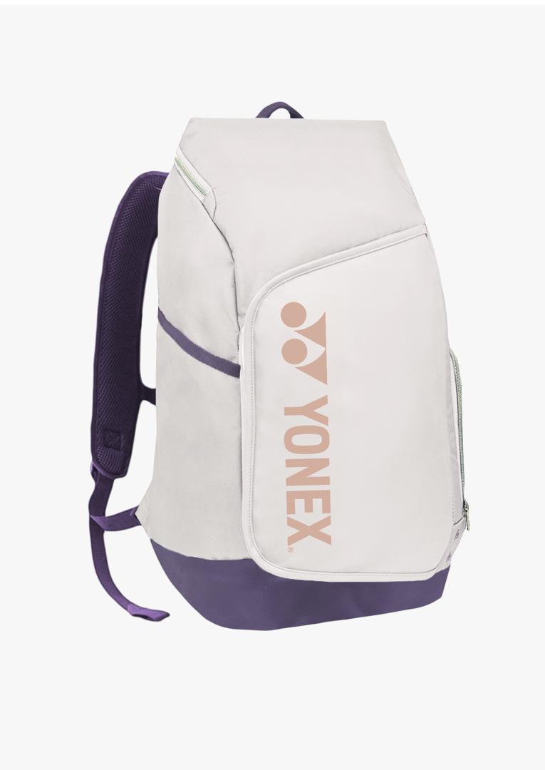 YONEX PROFESSIONAL 4 BACKPACK 0412 - PASTEL PARCHMENT/DEEP PURPLE