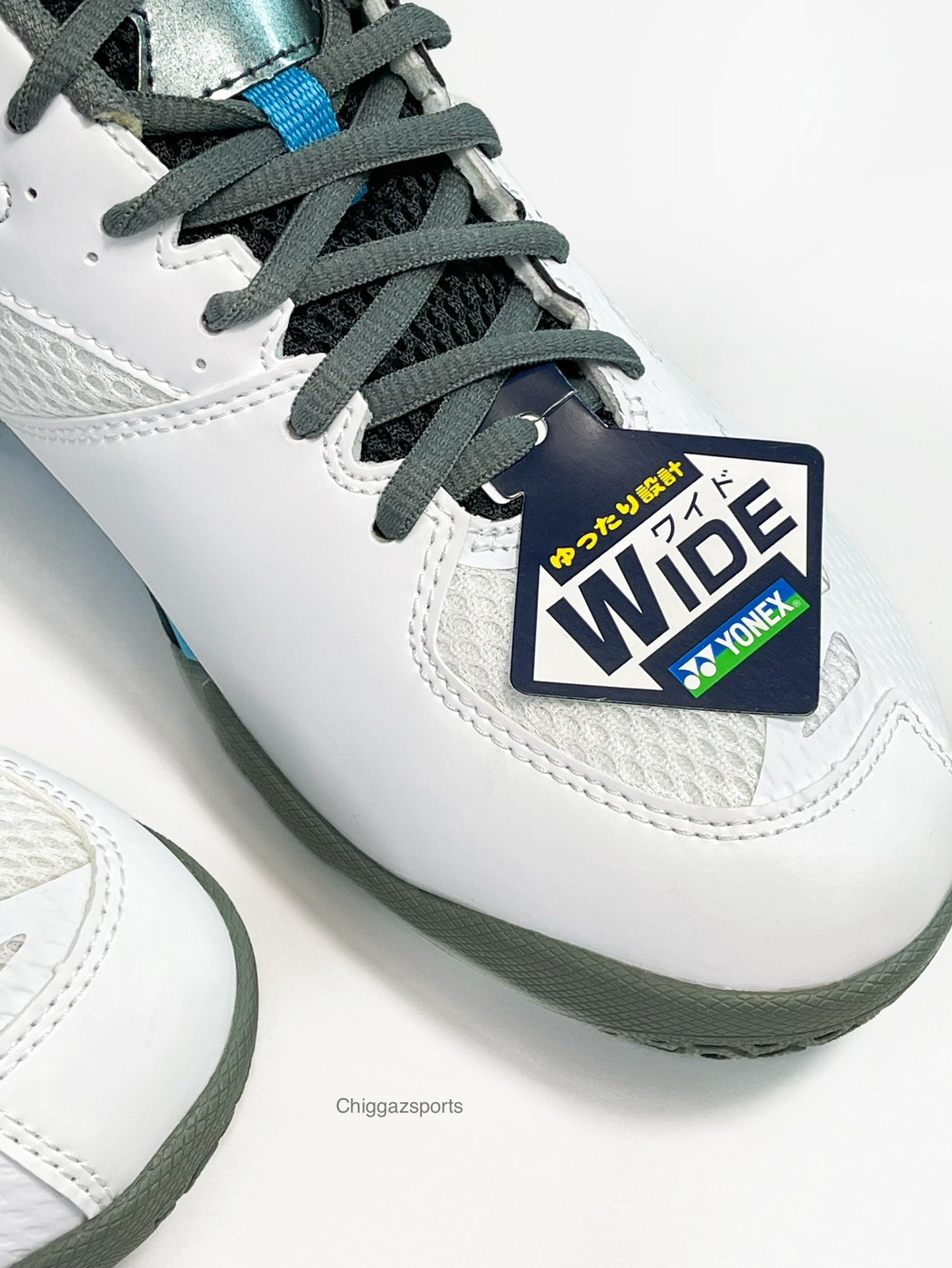 YONEX POWER CUSHION COMFORT 3 WIDE  WHITE TURQUOISE