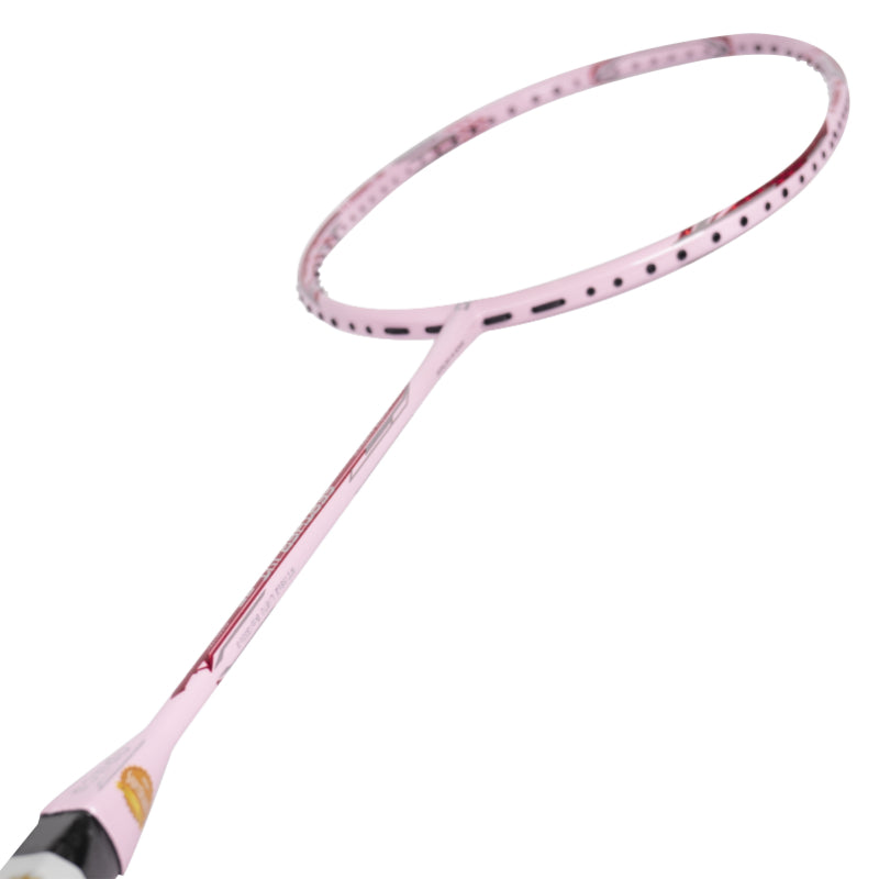 APACS FEATHER WEIGHT 55 (8U) - WHITE/PINK-GLOSSY