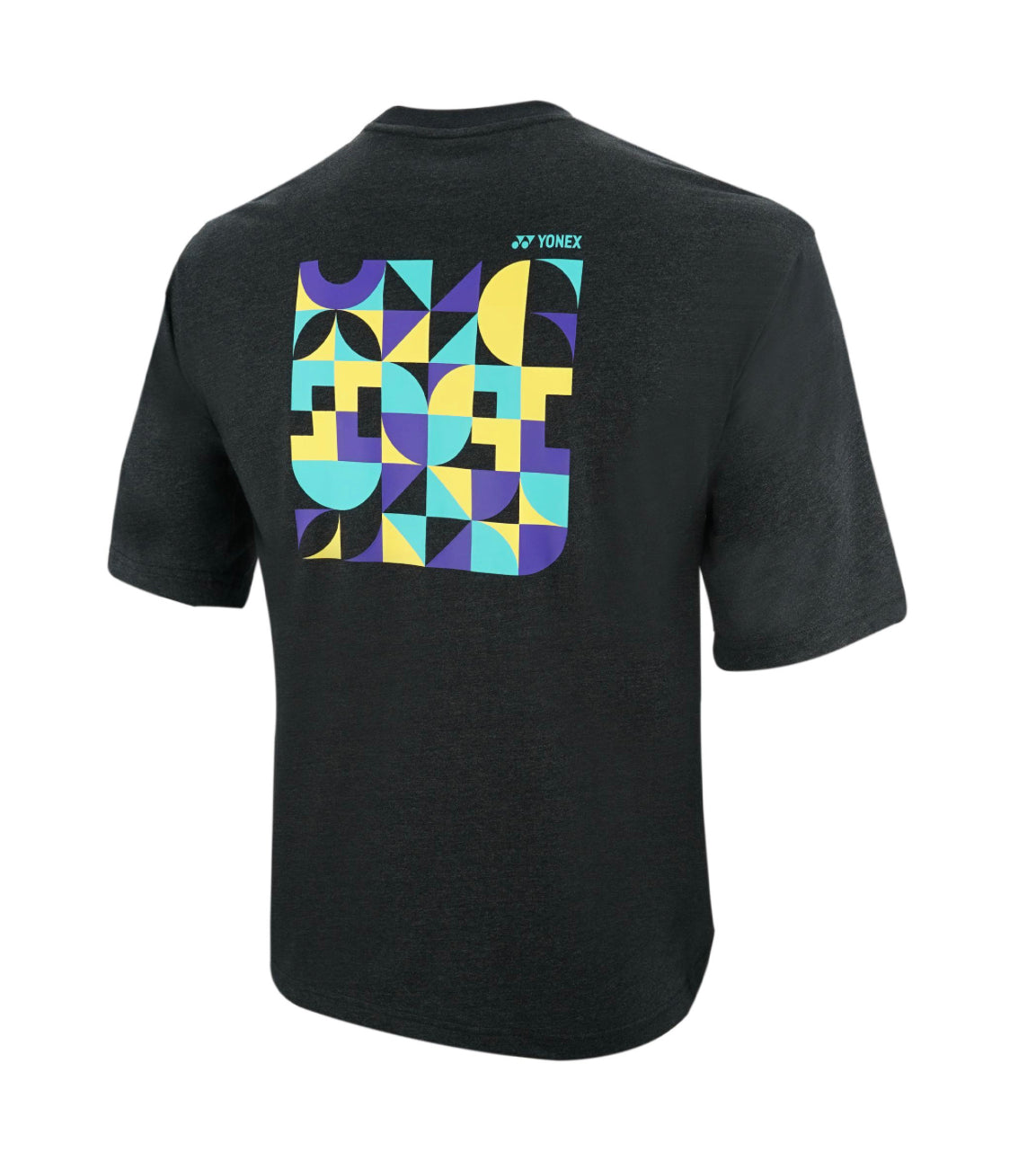 YONEX RM-S092-2514-CC6-23-S MEN ROUND NECK T-SHIRT JET BLACK