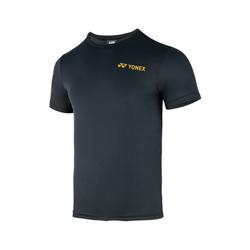 YONEX ROUND NECK SHIRT 2528 JET BLACK / GOLD