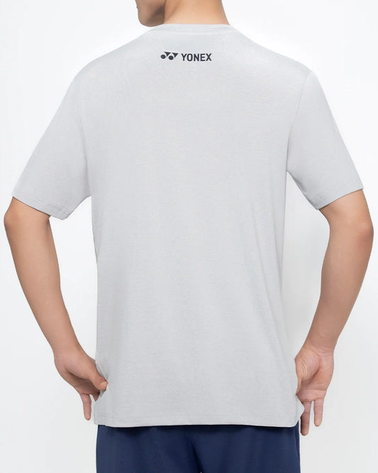 YONEX ROUND NECK SHIRT 3114 - HEATHER GREY