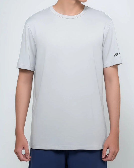 YONEX ROUND NECK SHIRT 3113 - HEATHER GREY