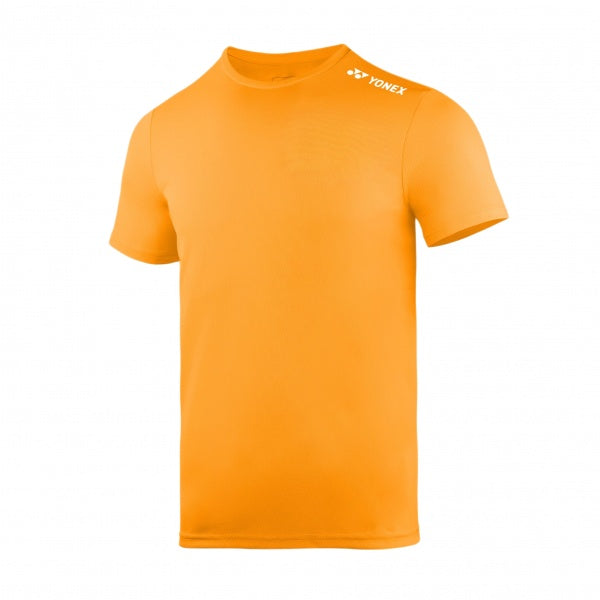 YONEX UNISEX ROUND NECK SHIRT 2791 BRIGHT MARIGOLD