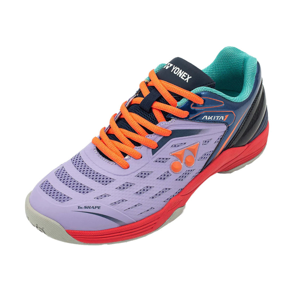 YONEX BADMINTON SHOES AKITA DUAL COLOR - JACARANDA / DEEP BLUE
