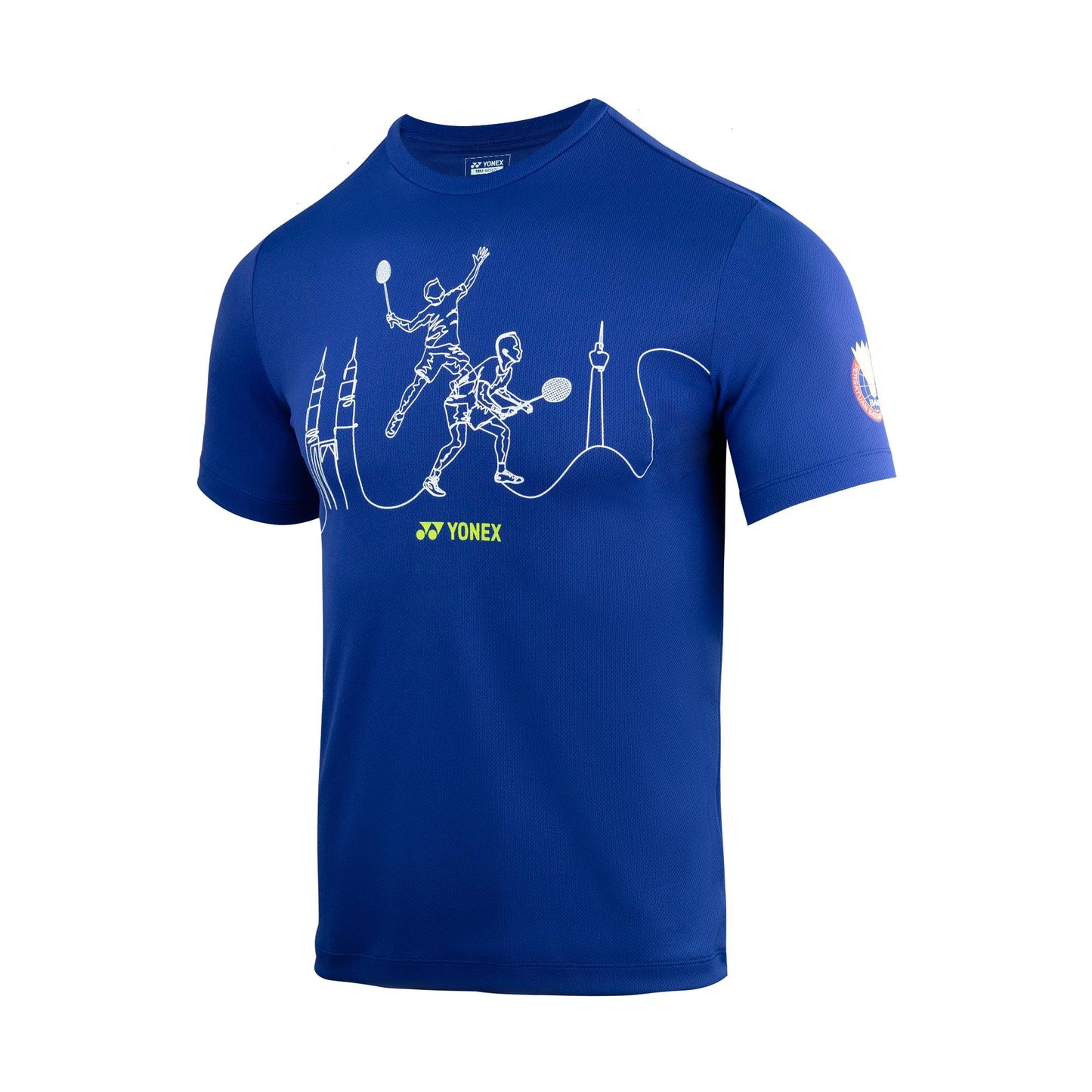 YONEX MALAYSIA MASTER 2023 TSHIRT 2612 TWILIGHT BLUE Chiggazsports