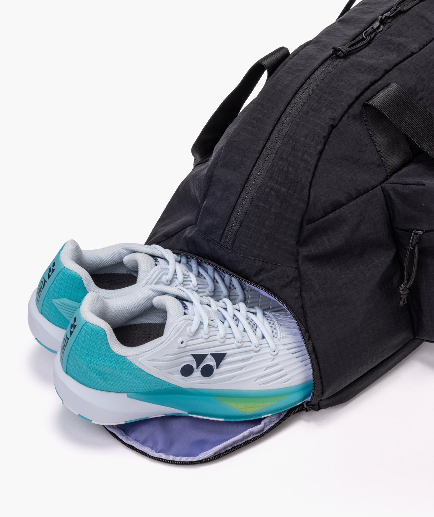 YONEX COMPACT BOSTON BAG -  BLACK