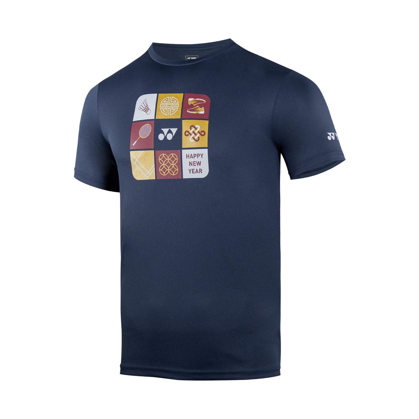 YONEX ROUND NECK SHIRT 2933 MOOD INDIGO