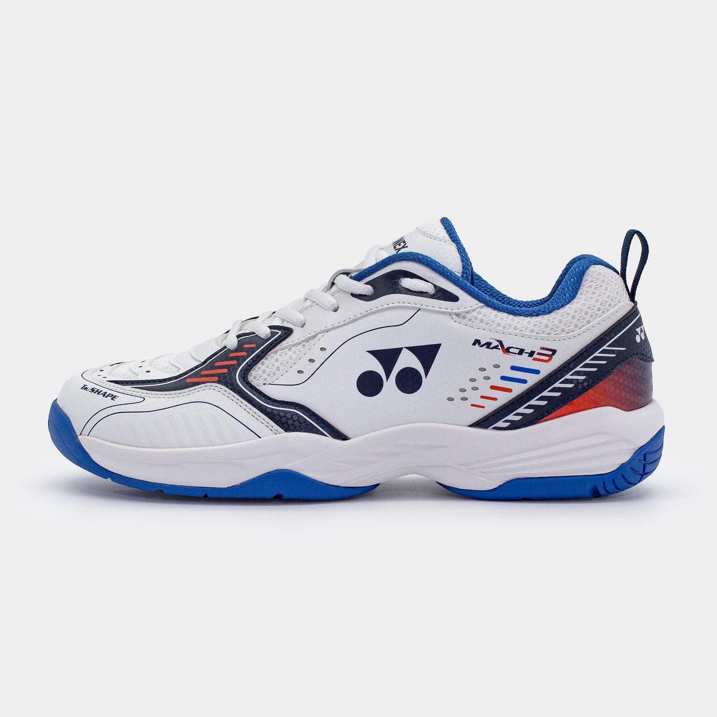 YONEX MACH 3 SHOES (WHITE/NAVY)