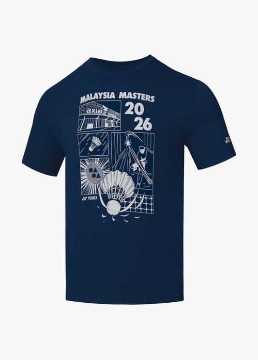 YONEX MALAYSIA MASTER 26 SOUVENIR TEE 3546 - NAVY PEONY