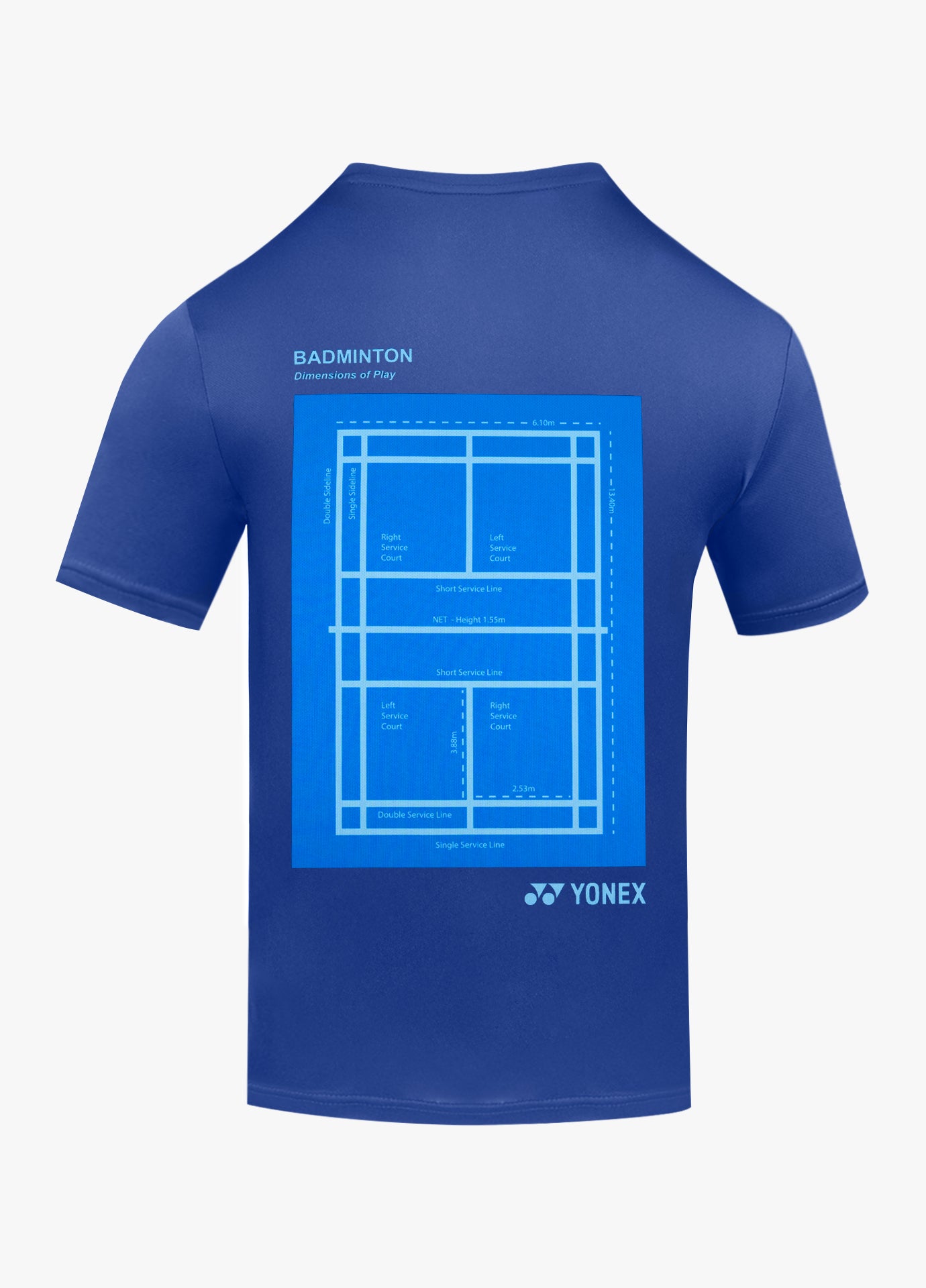 YONEX ROUND NECK SHIRT 3281 - NAVY PEONY