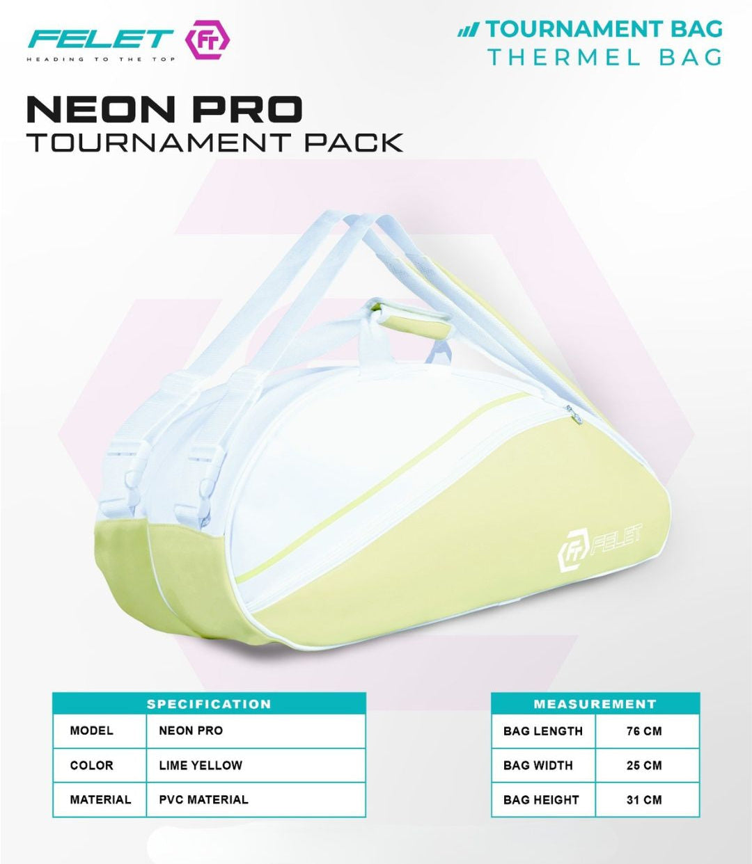 FELET NEON PRO - BLACK