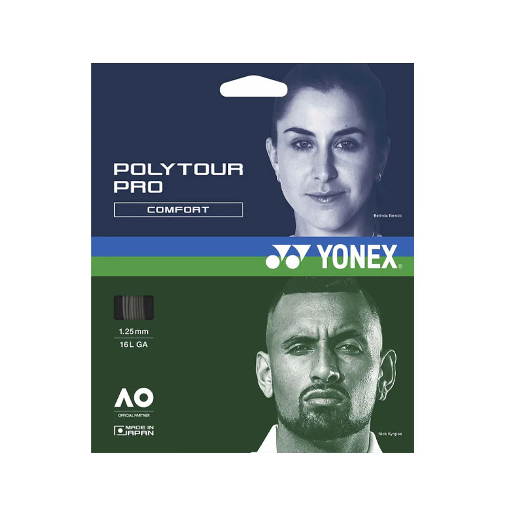 YONEX POLYTOUR PRO COMFORT 1.25MM - GRAPHITE