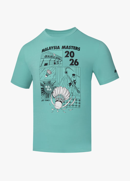 YONEX MALAYSIA MASTER 26 SOUVENIR TEE 3546 - POOL BLUE