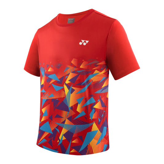 YONEX ROUND NECK SHIRT 2878 TRUE RED